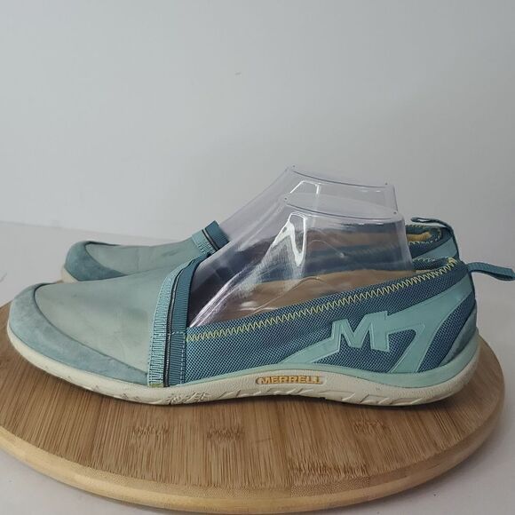 Merrell Enlighten Vex Britney Blue Turquoise Flats Mary Janes Women's 10 - Picture 5 of 11